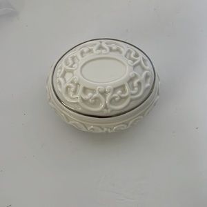 Porcelain Music Box “Somewhere in Time” Vintage Taiwan R. O. C. c. 1980s